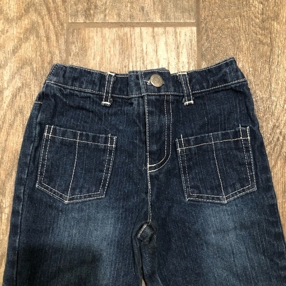 5/$10 Young Hearts size 3T jeans with flower graphics - Picture 7 of 8